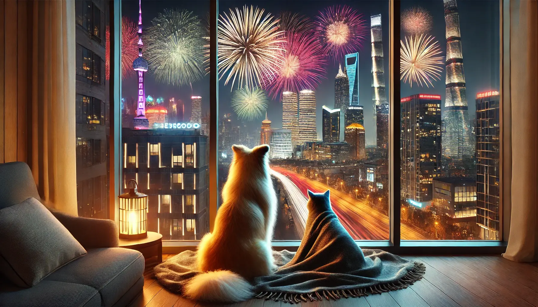 You are currently viewing Helping Your Pets Feel Safe on New Year’s Eve